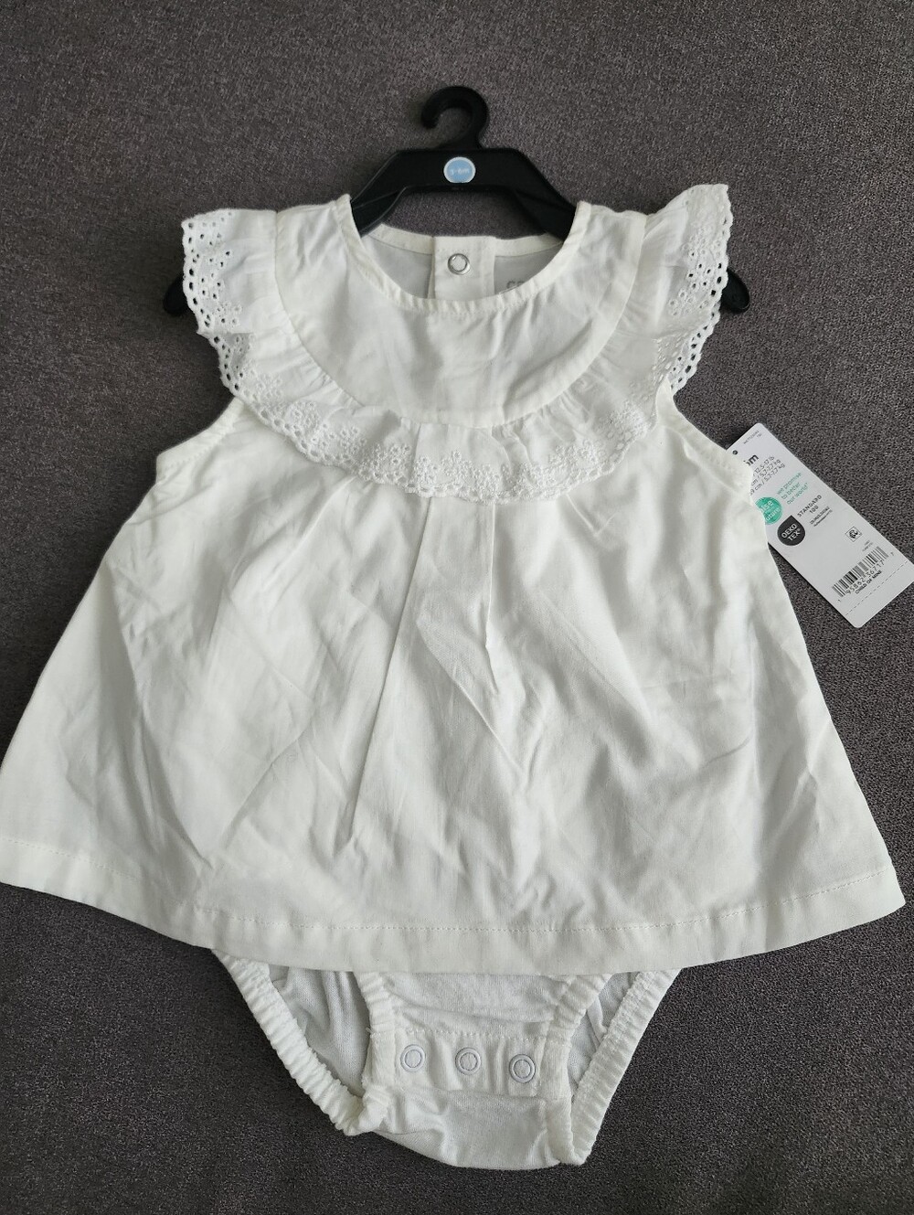 Carter's White One-Piece Dress